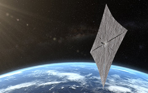 A Tiny Satellite Sailing on Sunbeams