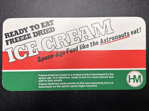 THE 50 YEAR HISTORY OF ASTRONAUT ICE CREAM