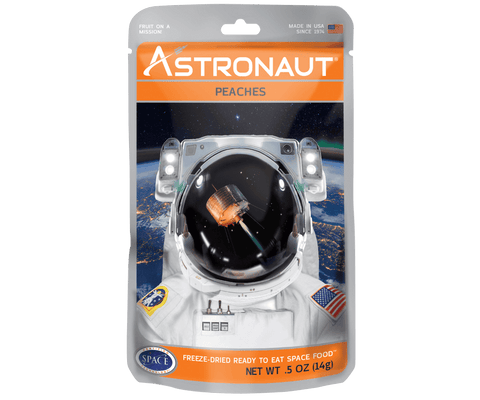 Astronaut Freeze Dried Fruit 50 Peaches Front