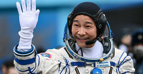 Japanese Billionaire Sends Himself To Space