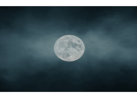 A Rare Blue Moon For Halloween Night