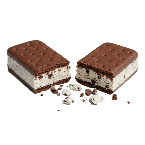 Freeze-Dried Cookies & Cream Ice Cream Sandwich