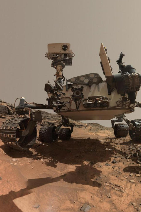 Mars rover mobile image